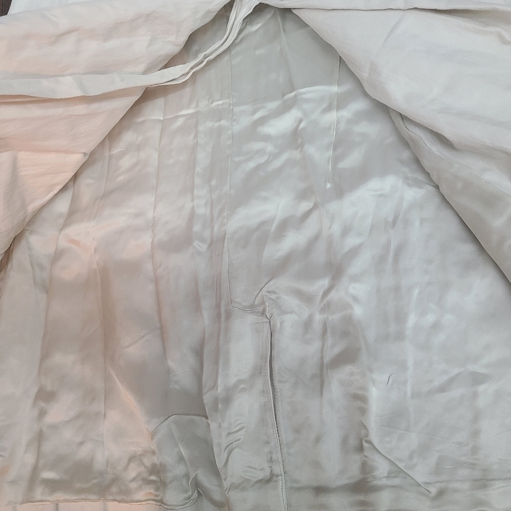 NWT Eileen Fisher Wrap Long Coat - Picture 2 of 13